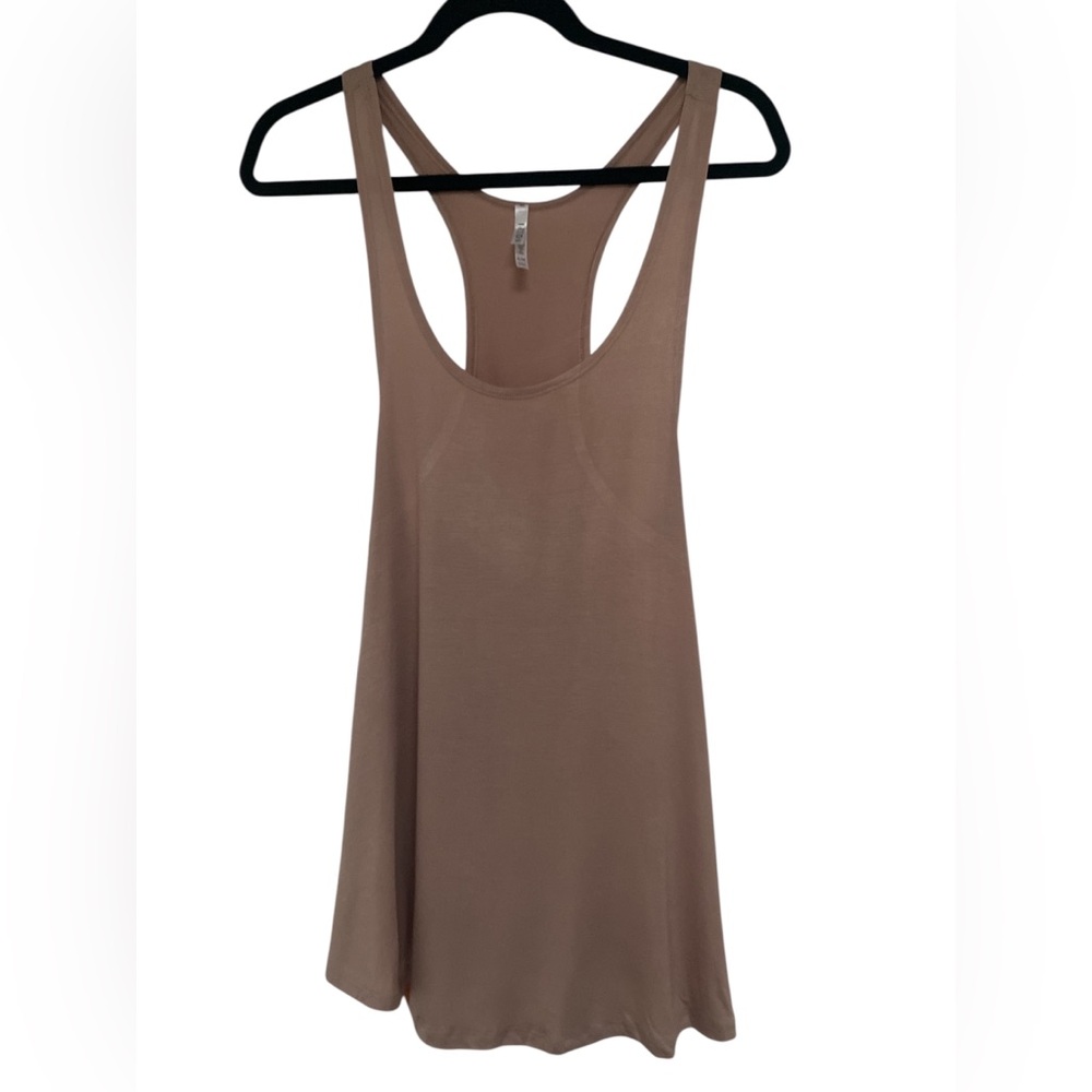 Itzon Women's Tan Tank Top GUC S/M - Picture 3 of 5